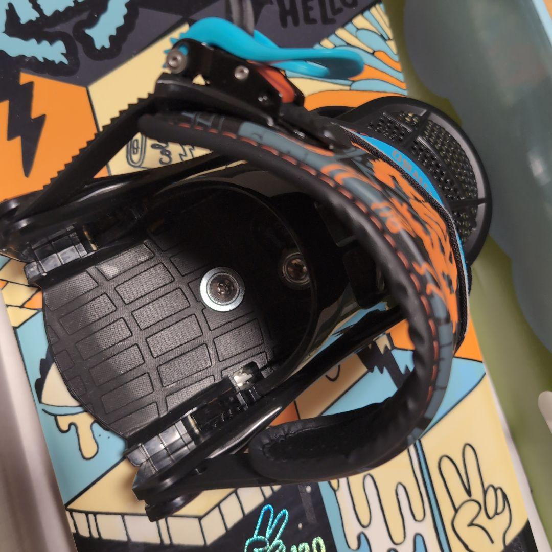 K2ジュニアスノーボードセット　GROM PACK MINI TURBO 120