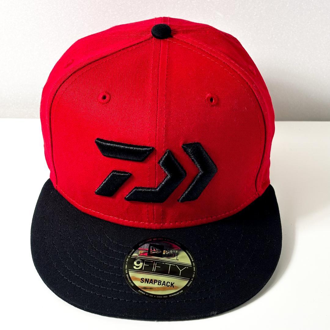 DAIWA×NEWERA 9FIFTY SNAPBACK 黒刺繍ロゴ