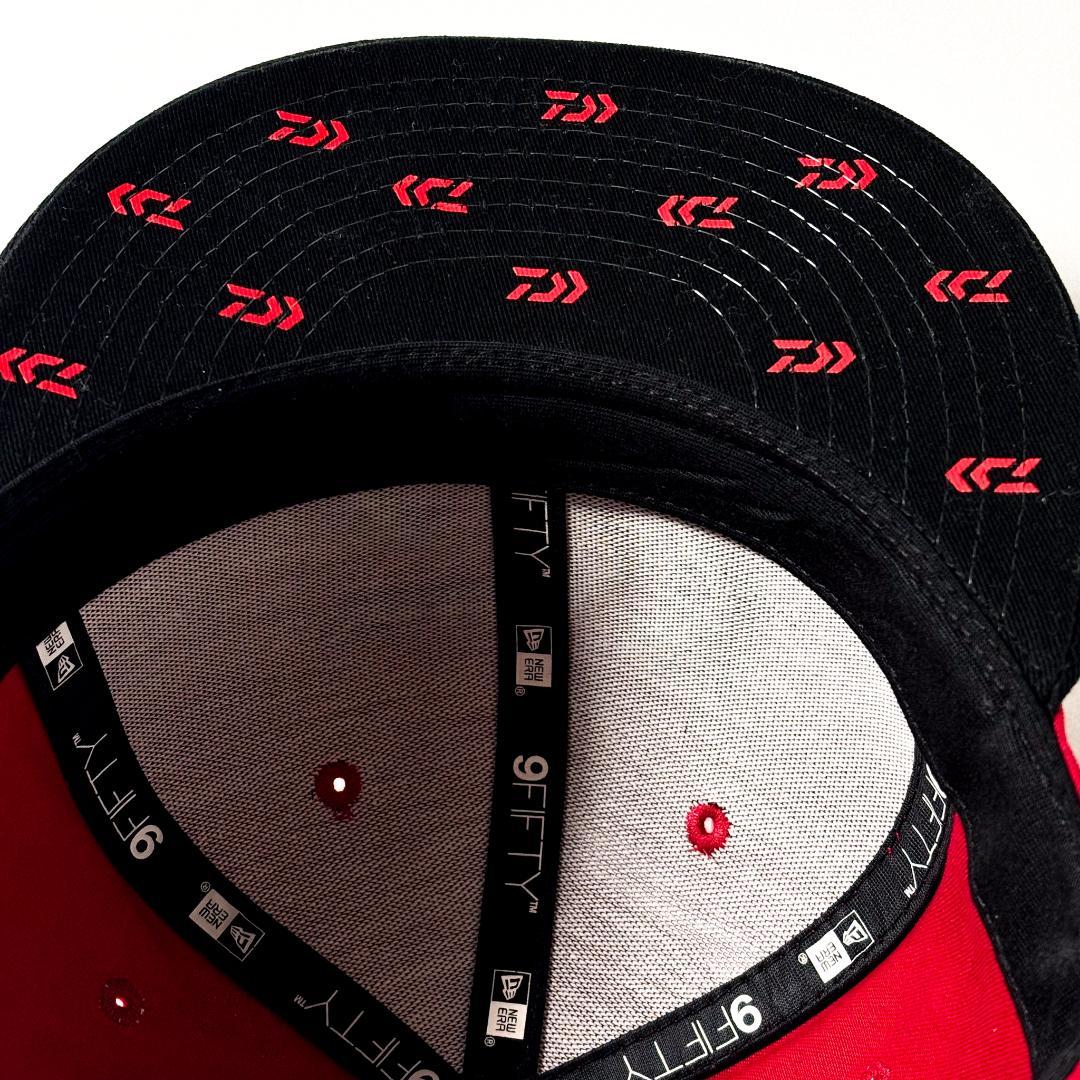 DAIWA×NEWERA 9FIFTY SNAPBACK 黒刺繍ロゴ