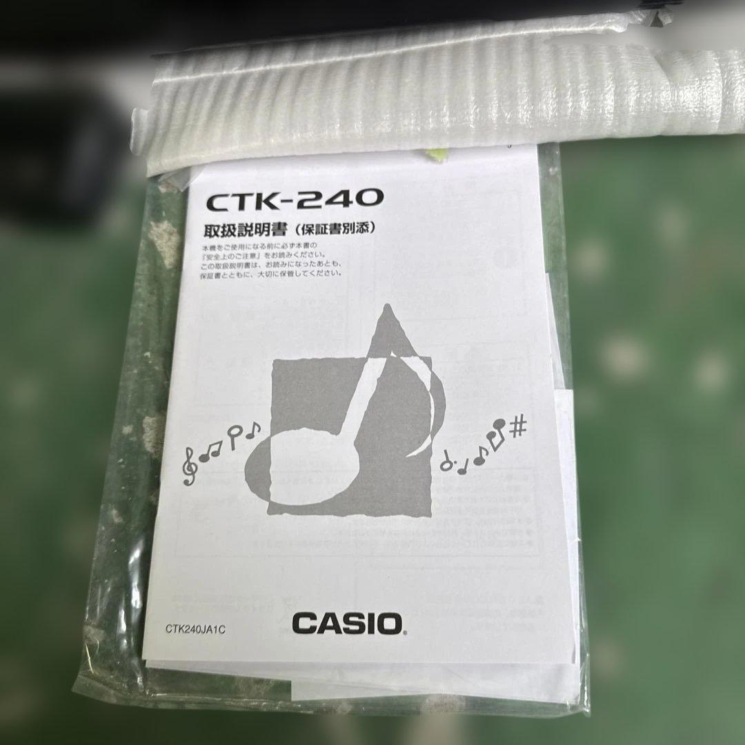 CASIO カシオ 電子キーボード ブラック CTK-240 格安