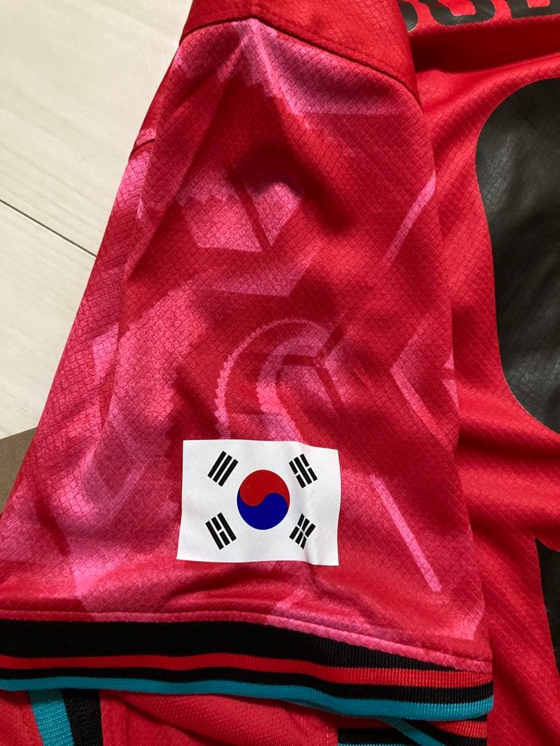 【新品タグ付き】韓国代表2024ホームユニフォーム9番 チョギュソン 曹圭成
