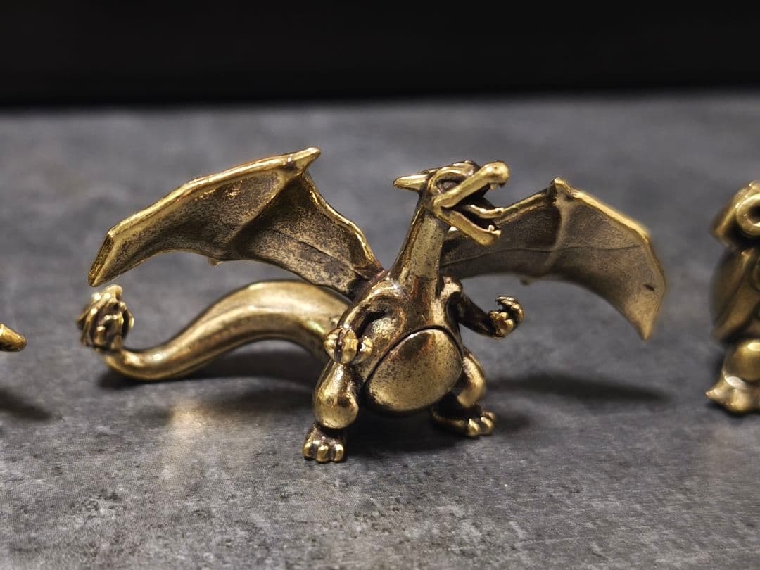 ポケモン メタル コレクション 真鍮 リザードン フシギソウ カメックス
