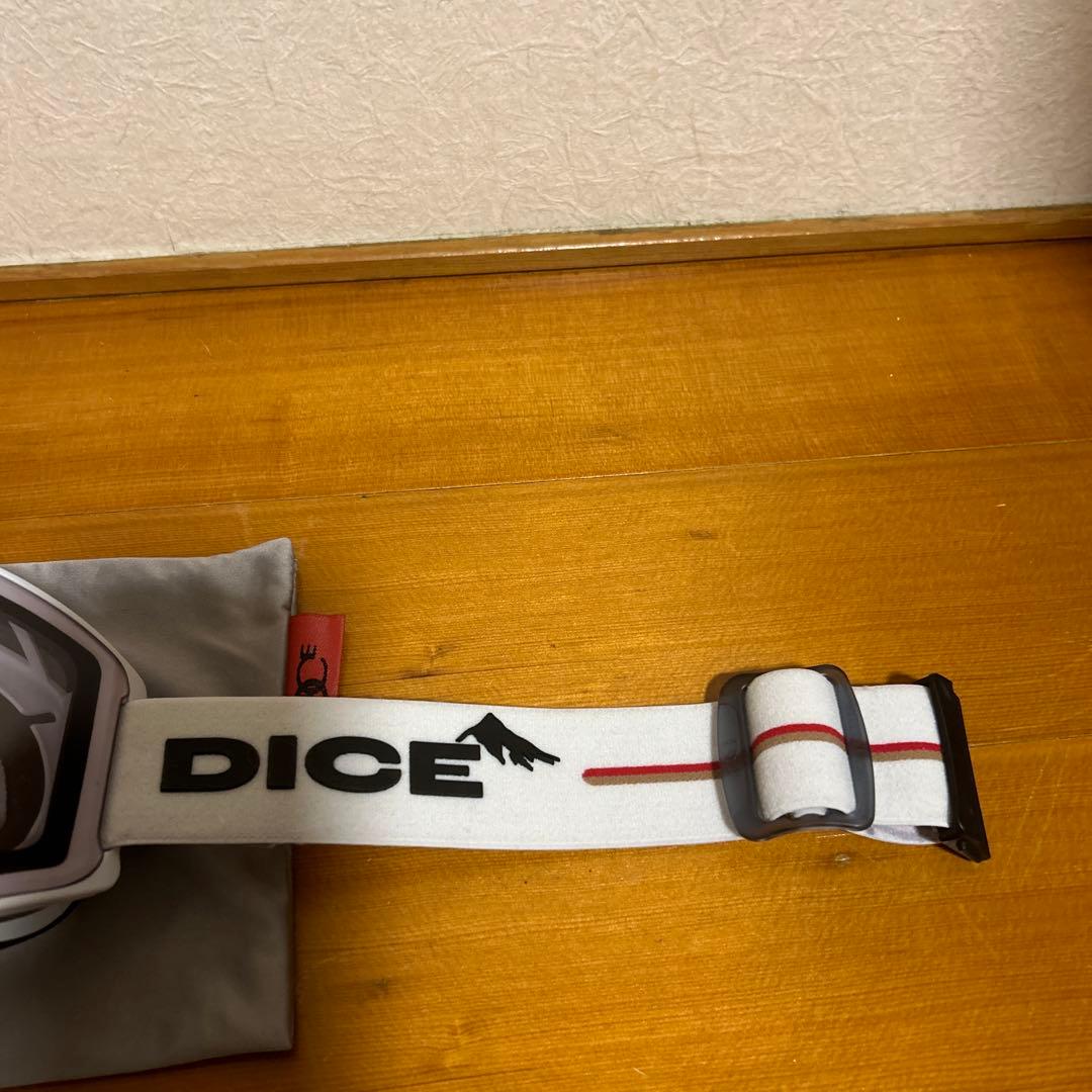 まさ　 DICE スノーゴーグルdown