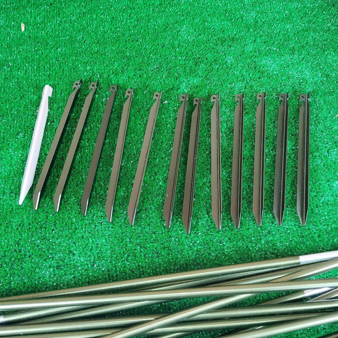 極美品　クロノスドーム2 山岳テント　カーキ　軽量コンパクト