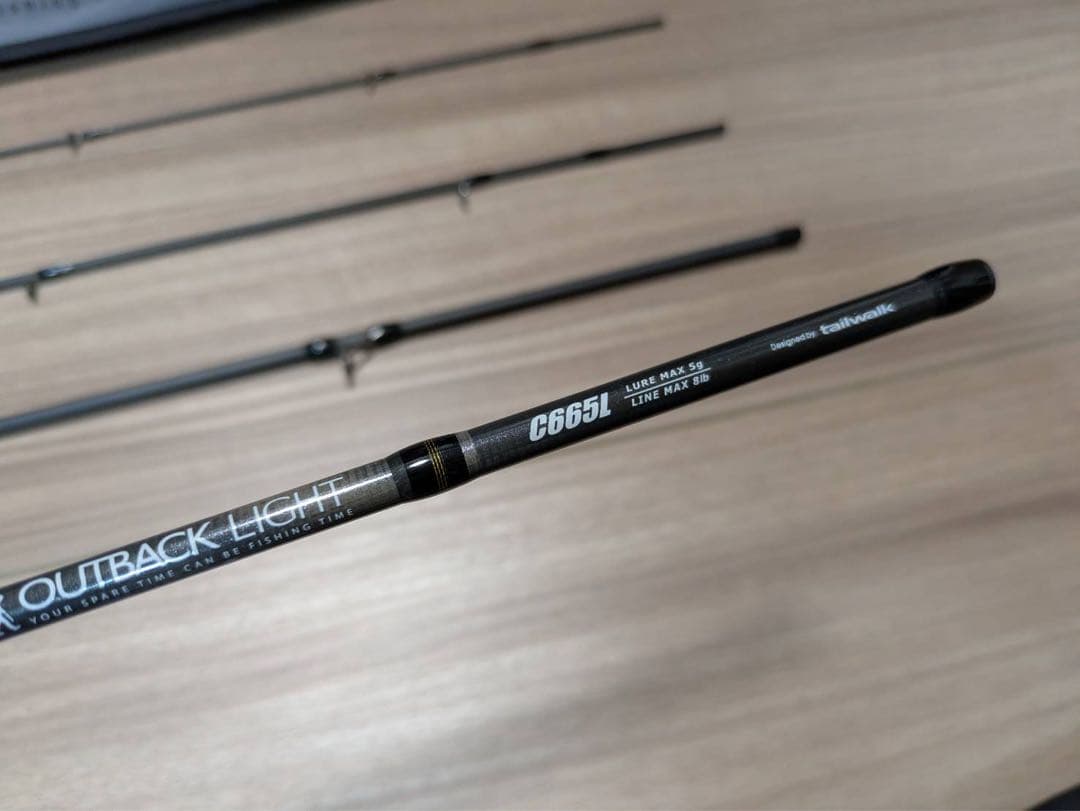 OUTBACK LIGHT C665L ベイトフィネス 美品
