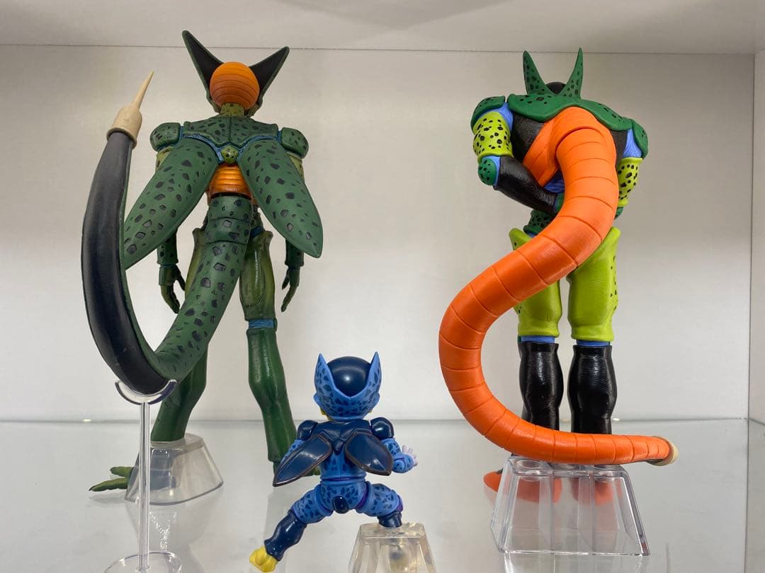 一番くじ　ドラゴンボール　セル　第一形態　第二形態　セルジュニア