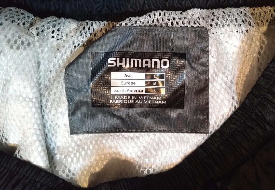 シマノ レインウェア RA-027Q DS ベーシックスーツ　ブラック　L