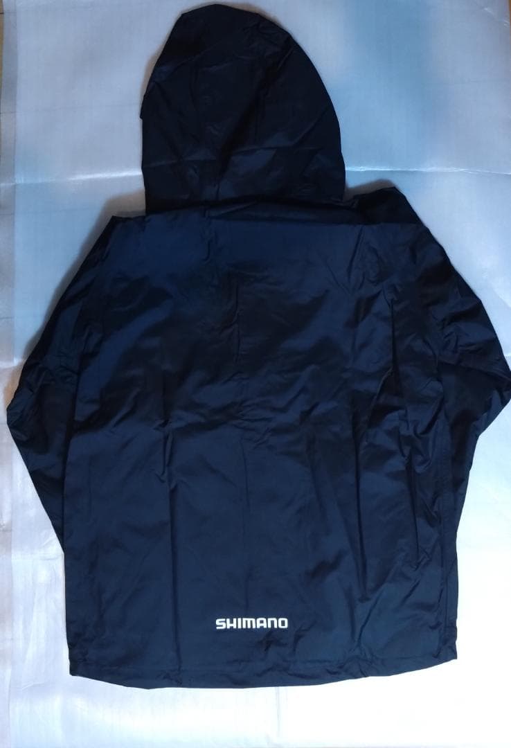 シマノ レインウェア RA-027Q DS ベーシックスーツ　ブラック　L