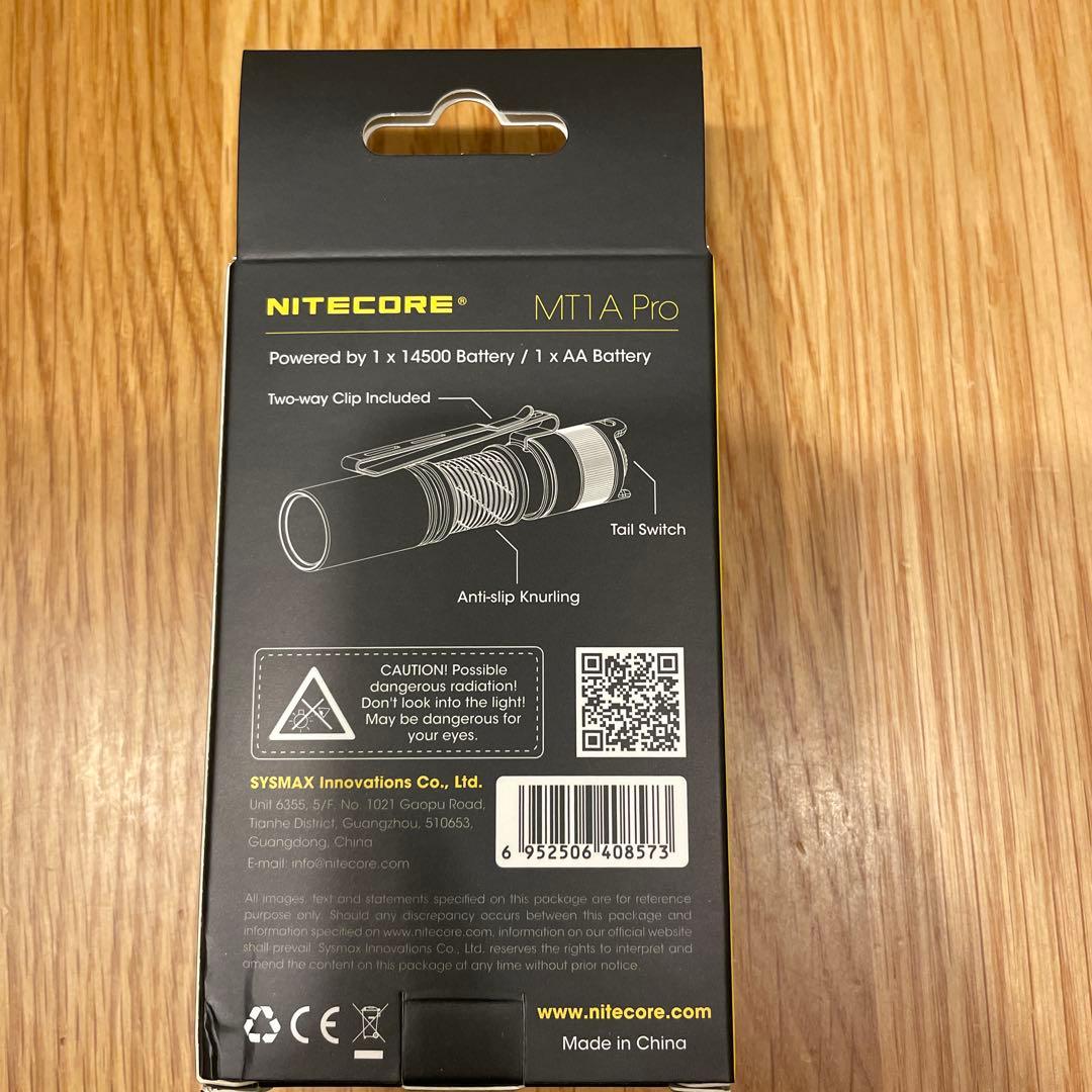 NITECORE ナイトコア　MT1A Pro ハンドライト