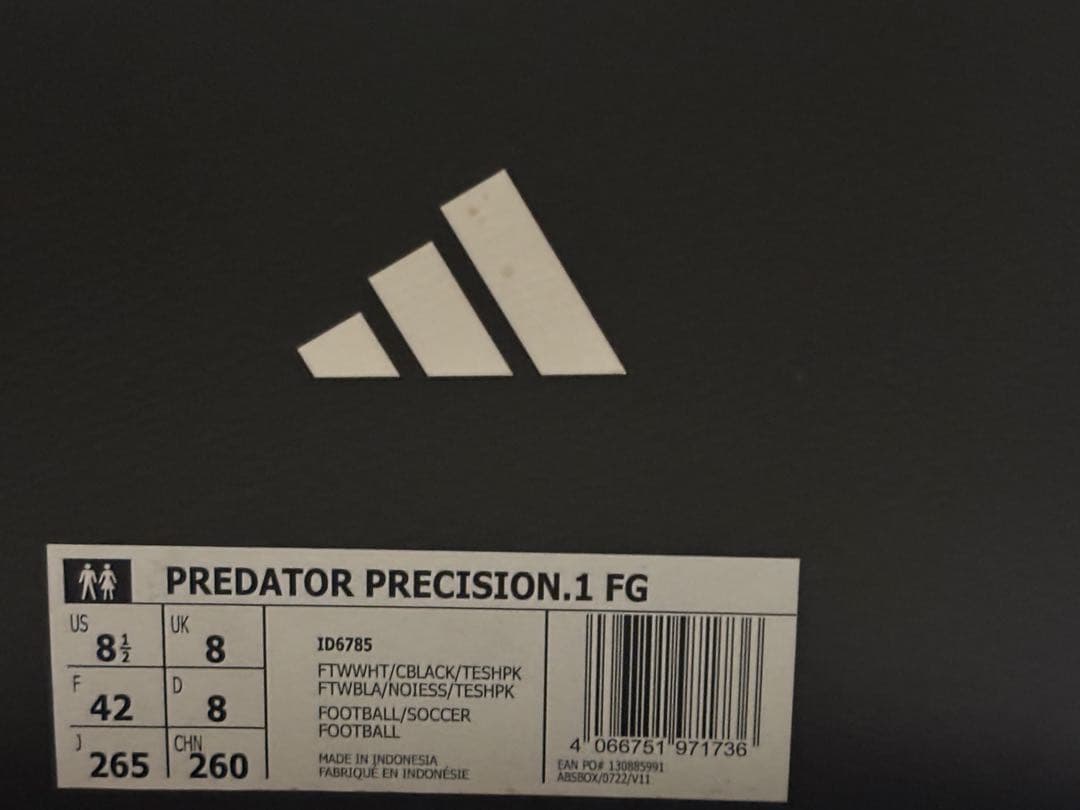 シューズ PREDATOR PRECISION.1 FG