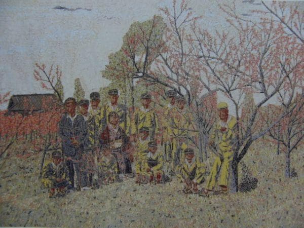 山下 清【遠足】、希少画集画、状態良好、新品高級額装付、絵画