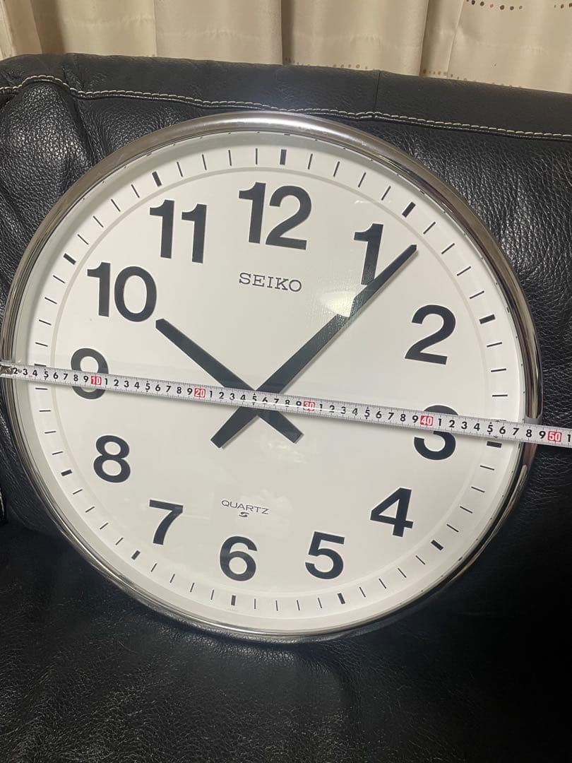 SEIKO 掛時計 直径約50センチ　QE301N