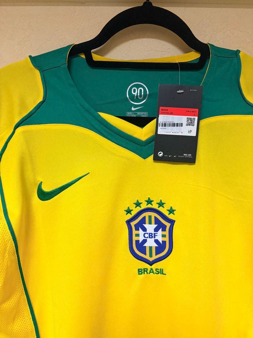 NIKE ブラジル代表 ユニフォーム 長袖 黄色 CBF BRASIL