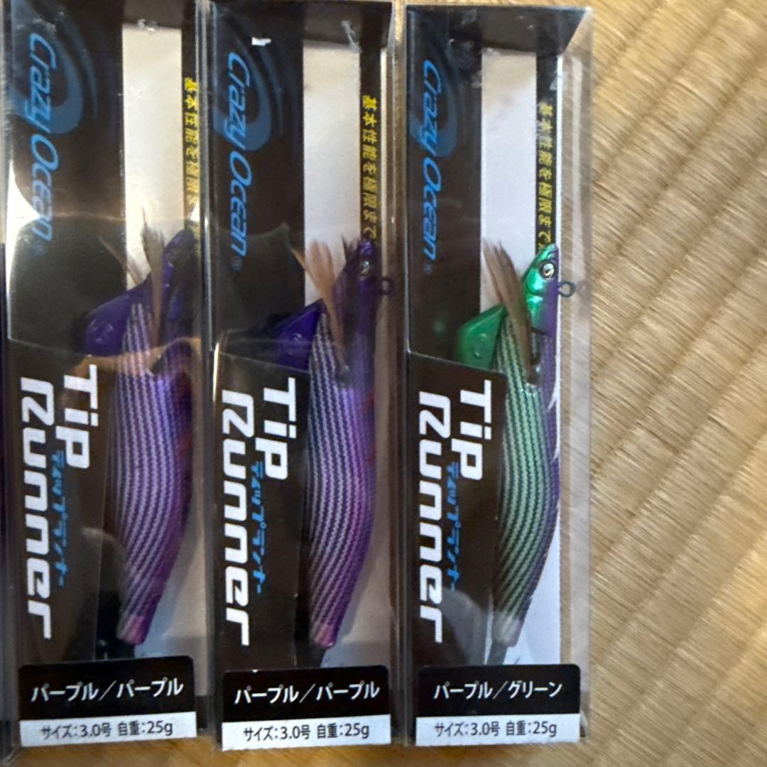 Crazy Ocean Tip Runner ルアー 3.0号 25g