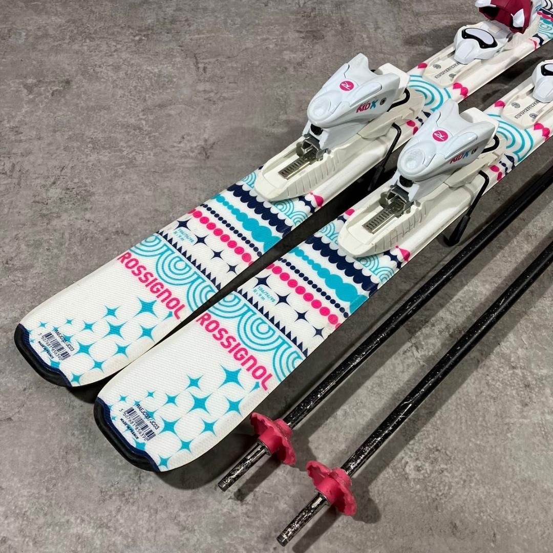 ROSSIGNOL 116 スキー セット ジュニア KAZAMA Hart