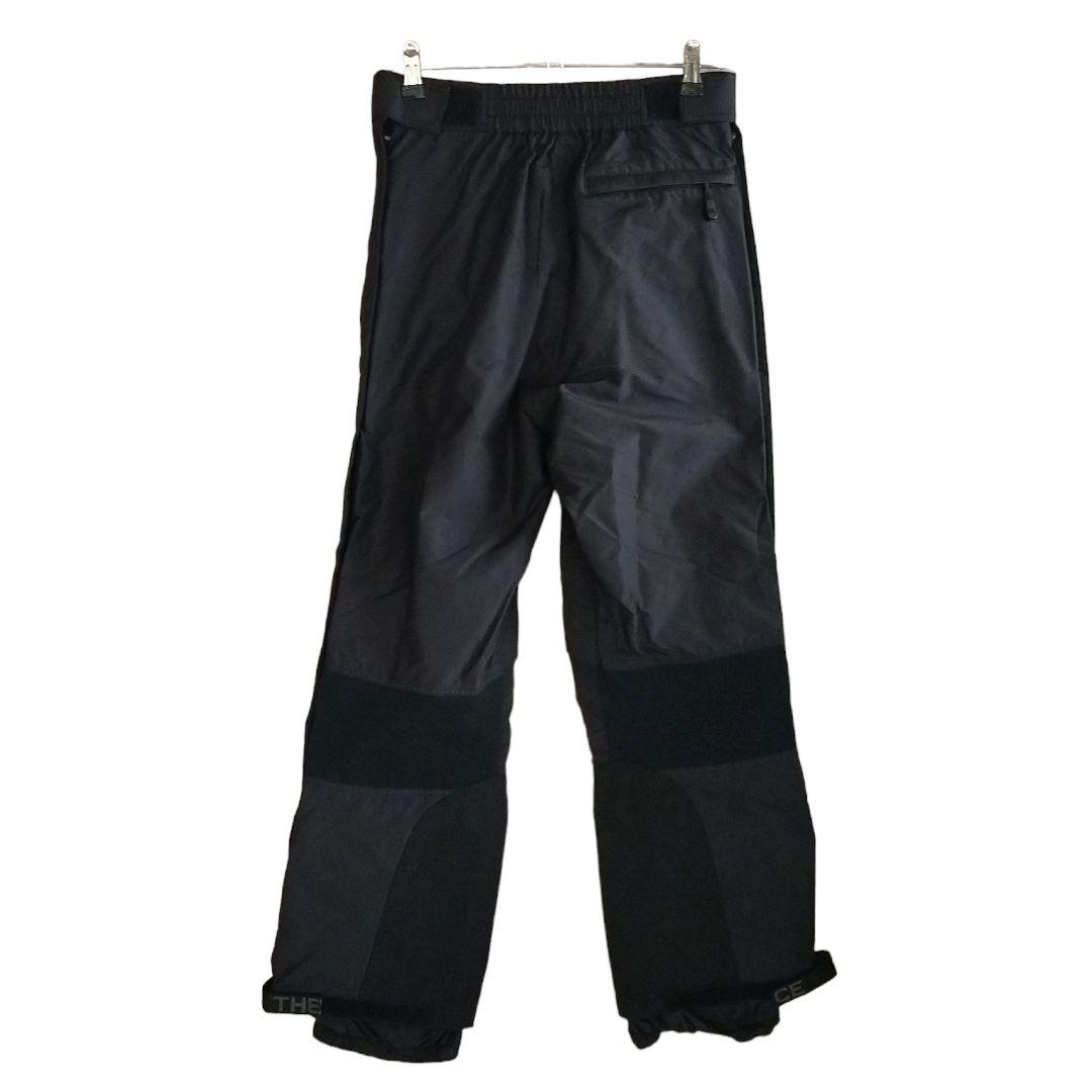 【キズ有 高機能】US ノースフェイス スノーボード パンツ フルジップ 黒 S