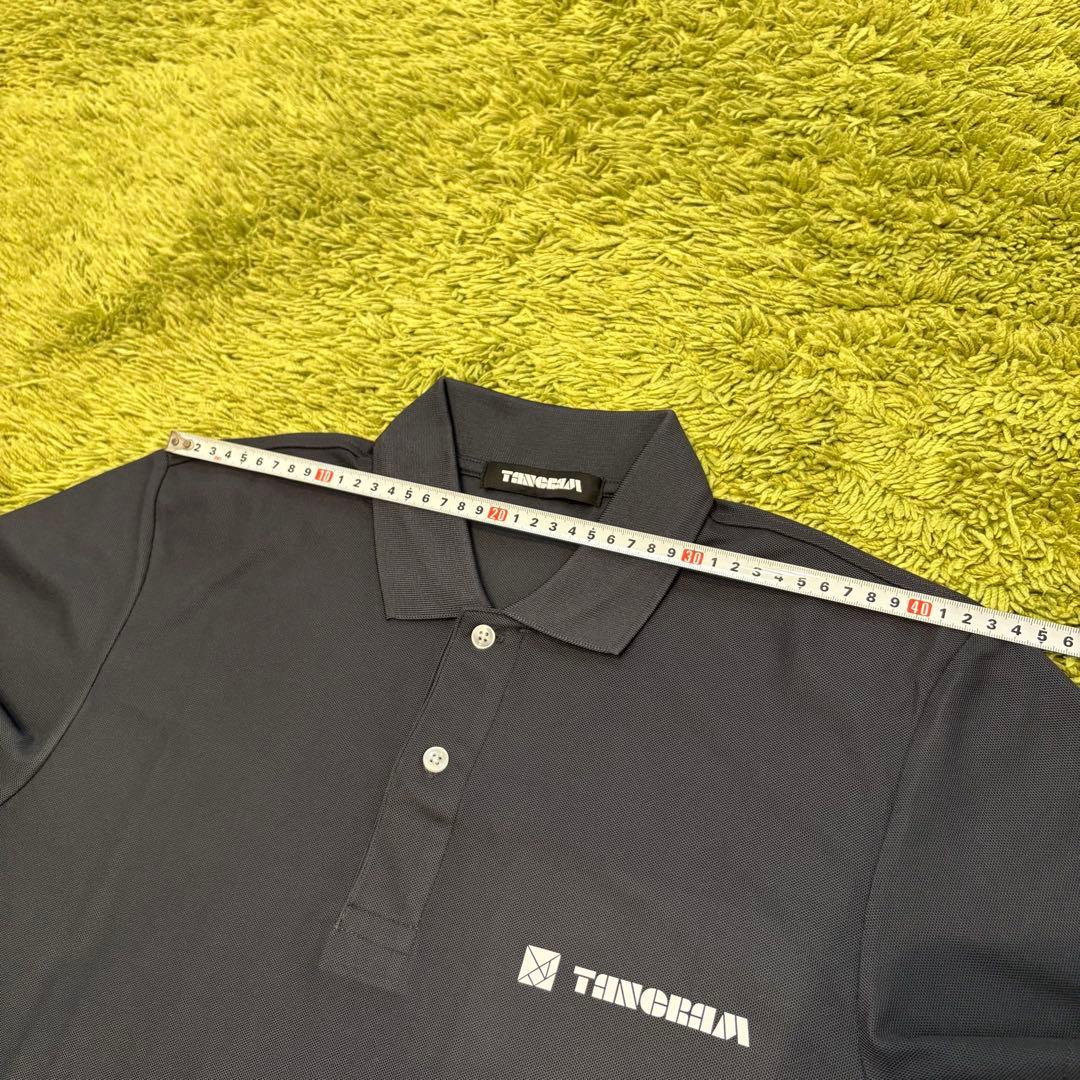 TANGRAM タングラム 半袖ポロシャツ tシャツ グレー系 XS