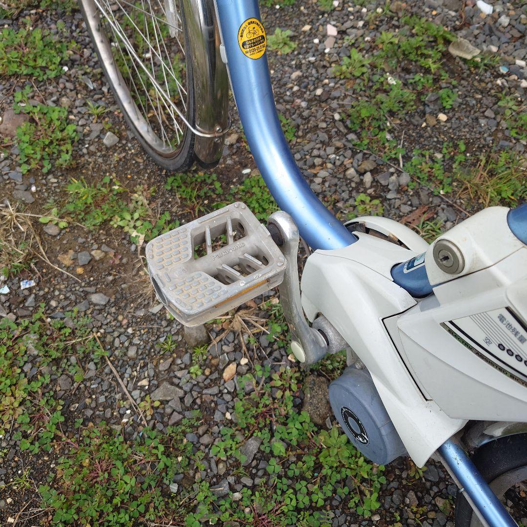 Panasonic電動アシスト自転車 前後カゴ付き　(佐賀直接引渡)