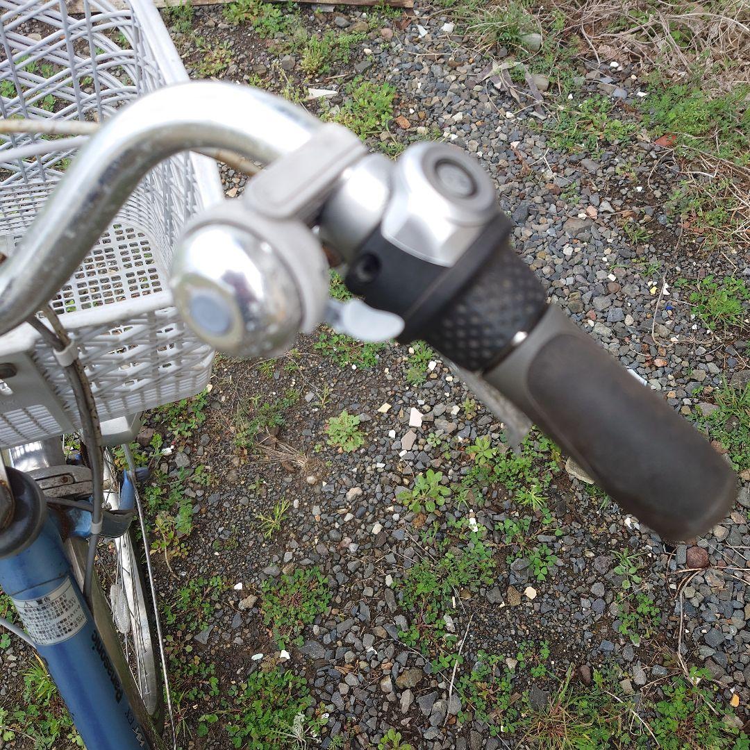 Panasonic電動アシスト自転車 前後カゴ付き　(佐賀直接引渡)