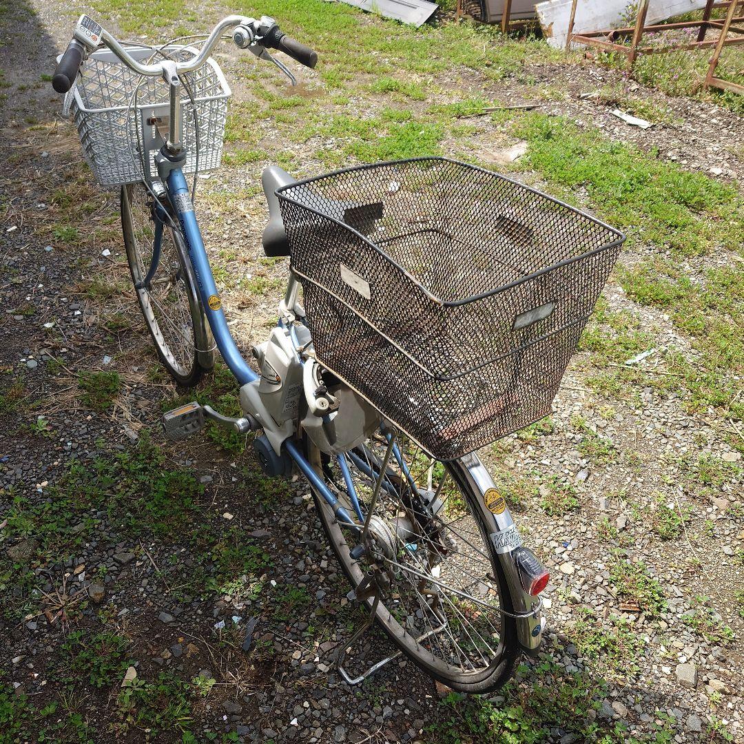 Panasonic電動アシスト自転車 前後カゴ付き　(佐賀直接引渡)