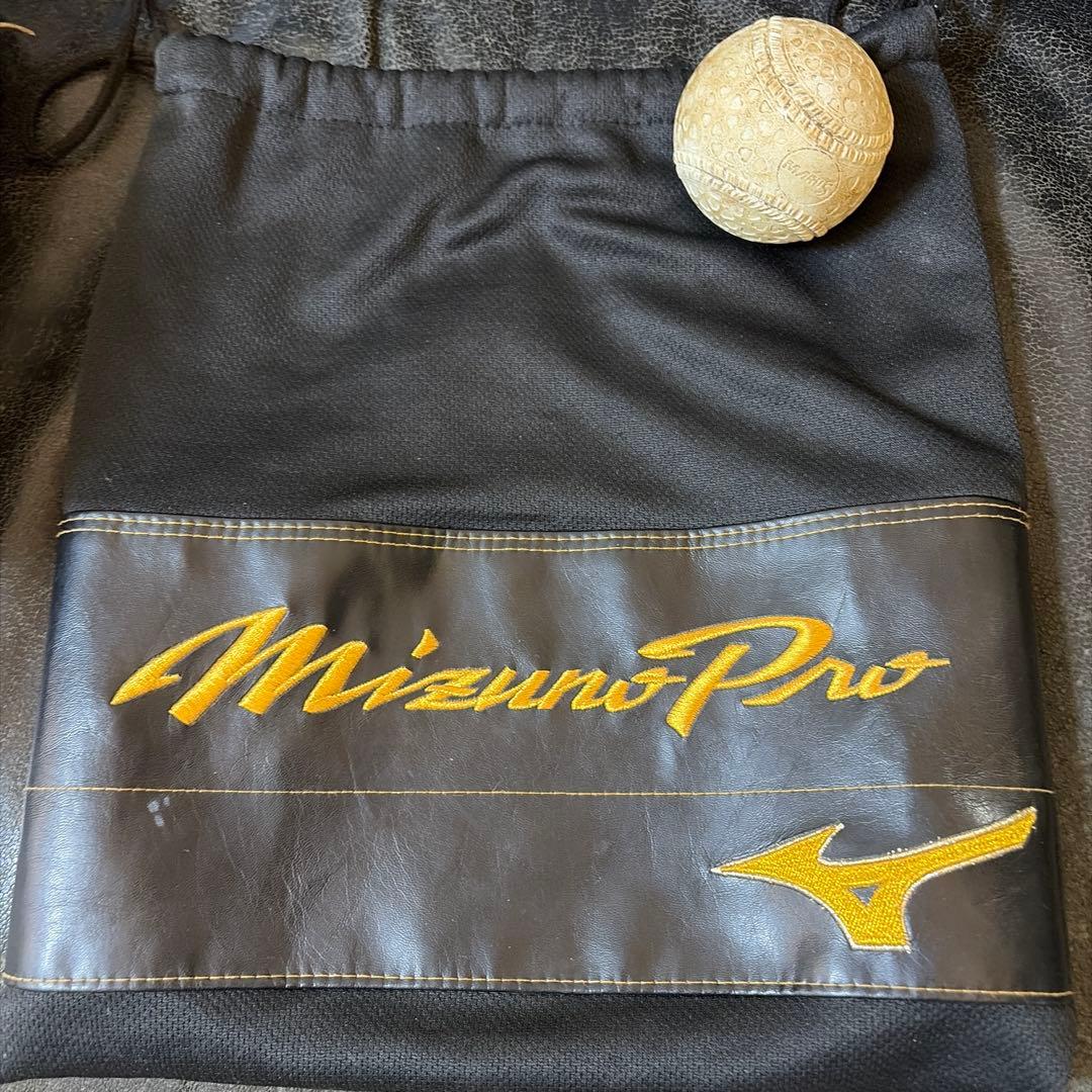 MizunoPro classic 軟式グローブ キャメル　袋・軟式ボール付き