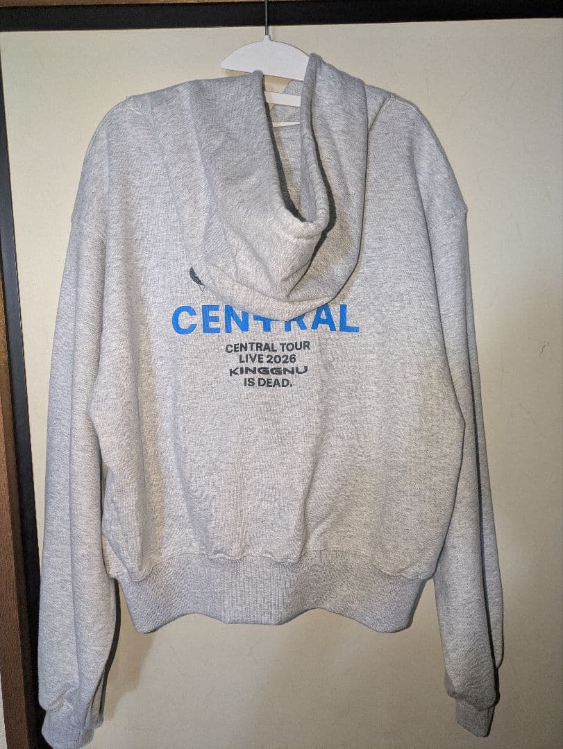 Sサイズ　KG IS DEAD HOODIE【グレイ】即購入可　※紙袋付属なし