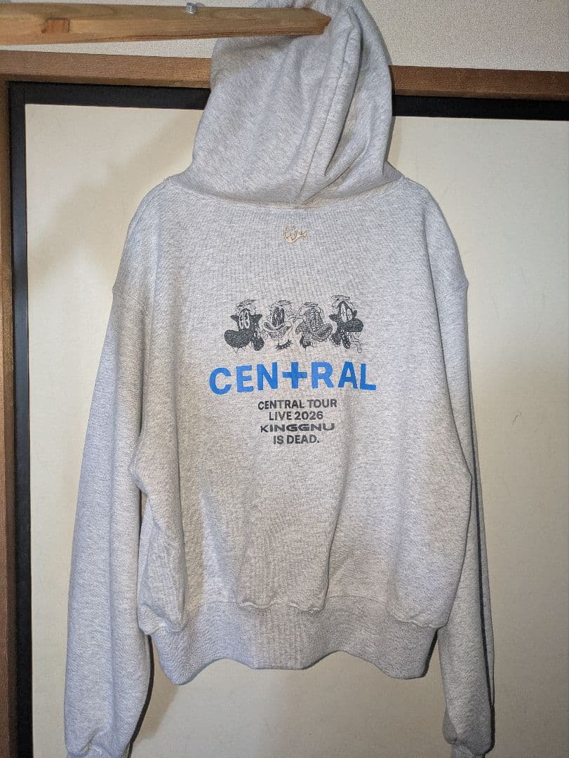 Sサイズ　KG IS DEAD HOODIE【グレイ】即購入可　※紙袋付属なし