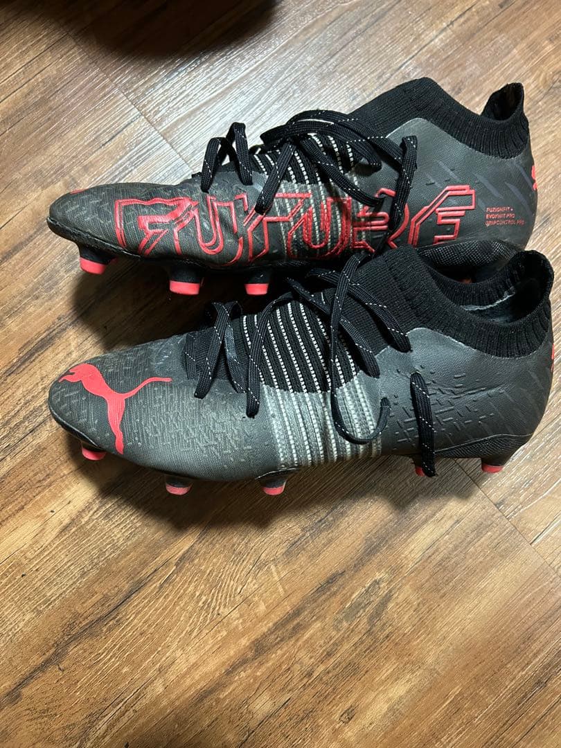 PUMAプーマフューチャーZ1.2 FG/AG プーマブラックサイズ27.5cm