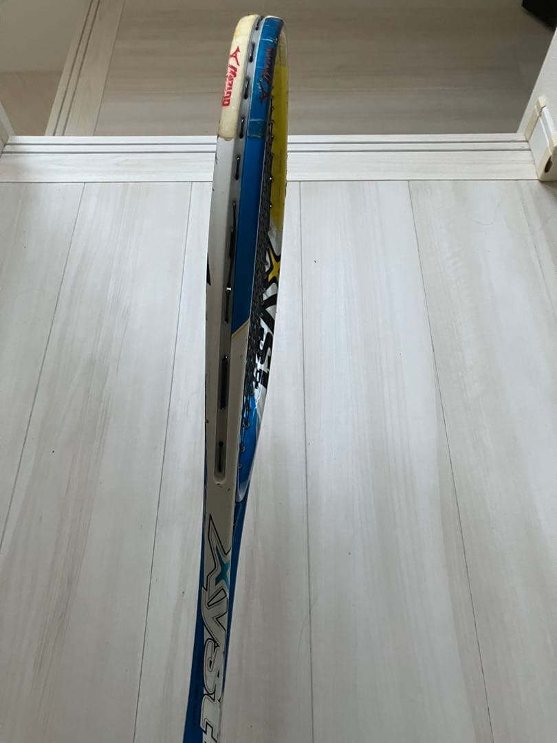 【美品】ミズノ XYST T1 0U ソフトテニス ラケット MIZUNO 前衛