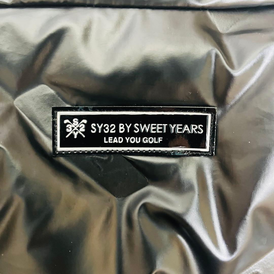 SY32 美品ボンディングロゴ キルティングジャケット 切替 ゴルフ S