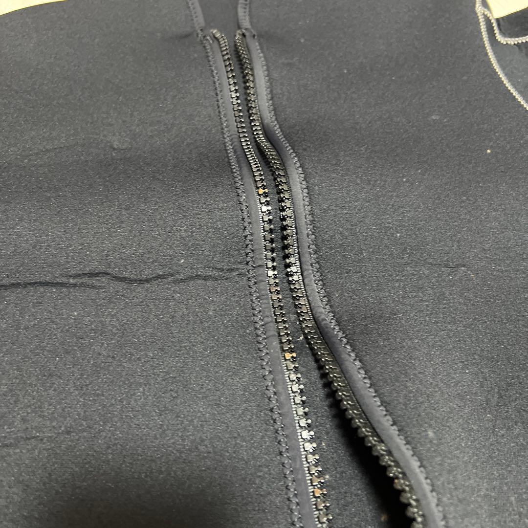 【極美品】ウェットスーツ フルスーツ ブラック 冬3mm 3XL 大きめ マリン