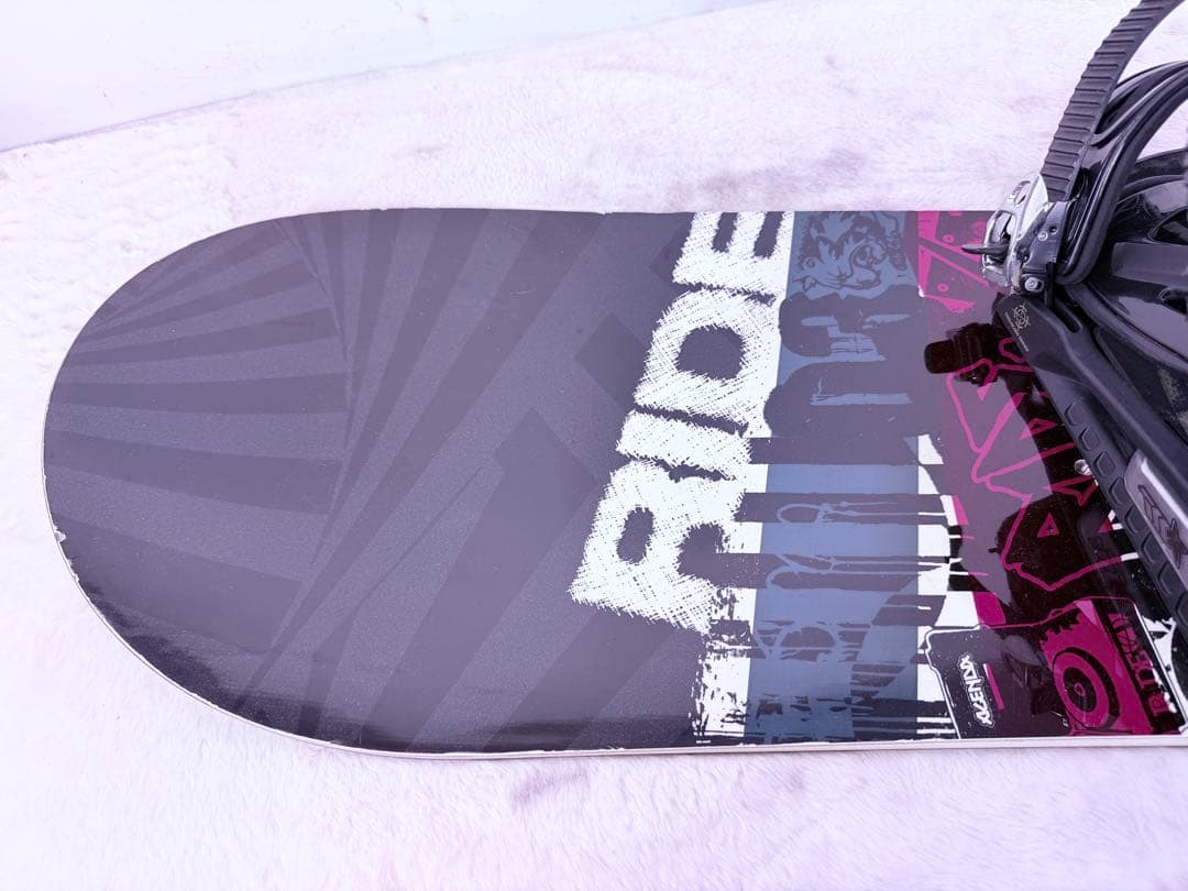 RIDE AGENDA 153cm スノーボードセット 初心者おすすめ バインL
