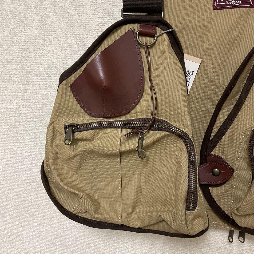 グ*6様 【新品未使用】Angler's House フィッシングベスト ベージ