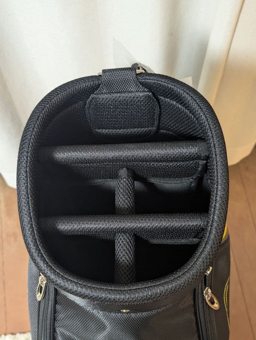 新品未使用BRIDGESTONE キャディバッグ ブラック/イエロー
