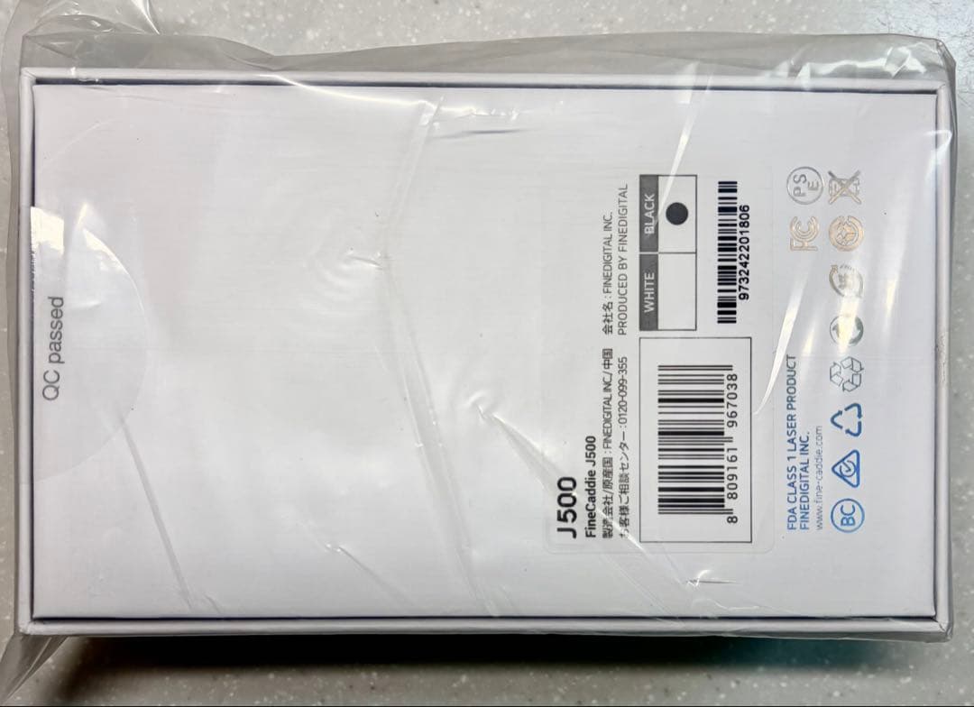 新品未開封 FineCaddie J500 ゴルフ 距離計 レーザー