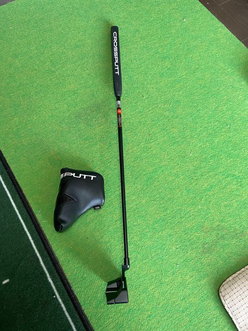 【美品】CROSS PUTT RED BLACK LABEL パター34インチ
