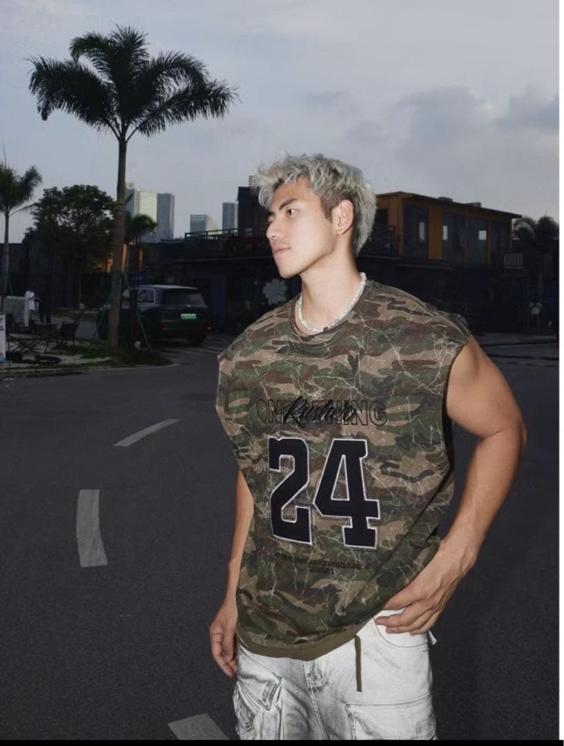 ON KING 迷彩 タンクトップ 24