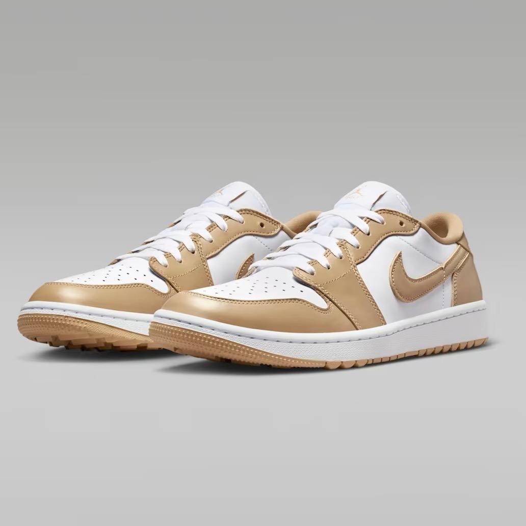 Nike エア ジョーダン 1 LOW G ベージュ 27.5cm
