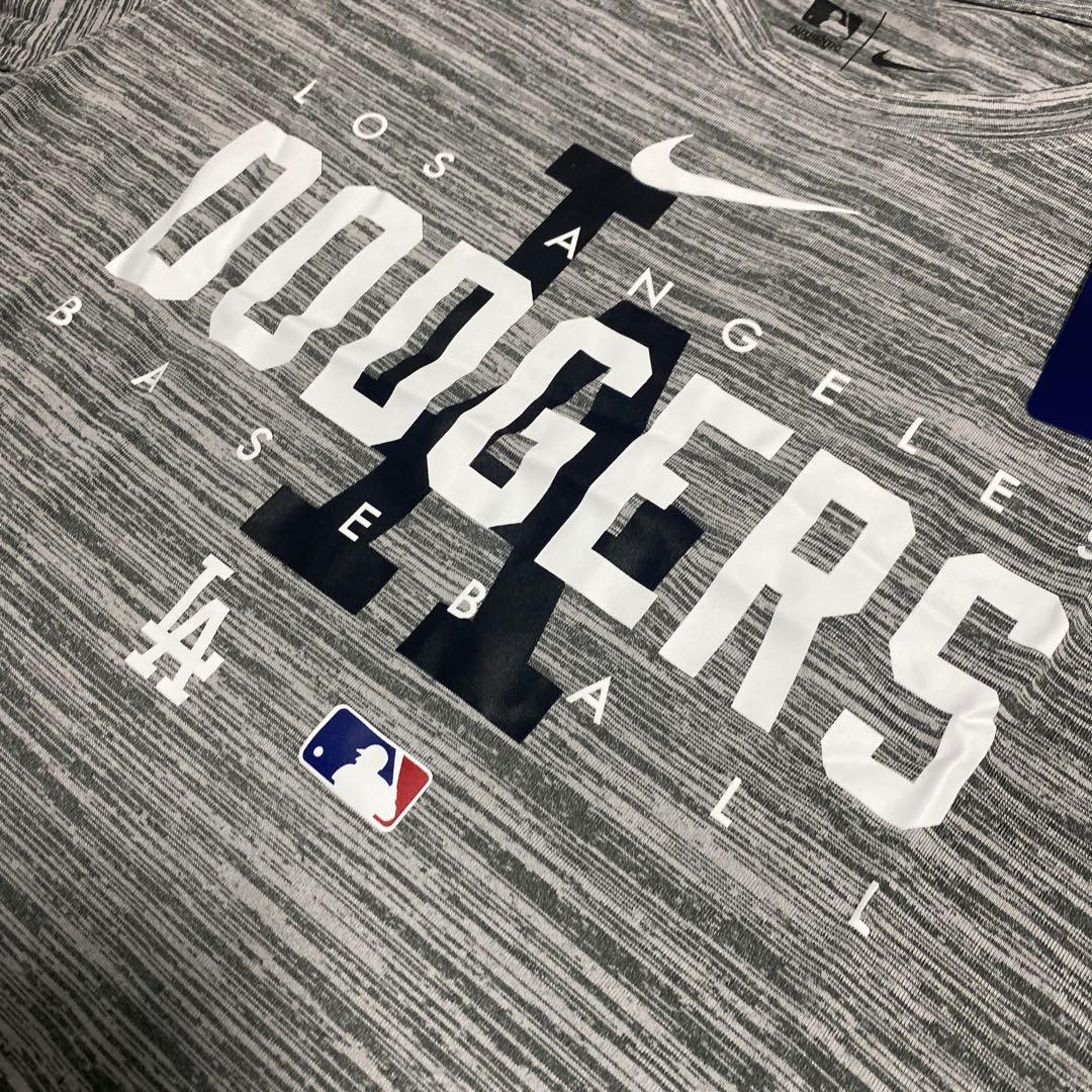 ナイキ　ロサンゼルスドジャース　ドライフィットTシャツ　MLB