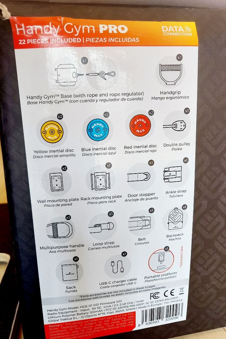 【美品】HANDY GYM PRO筋トレトレーニングセット
