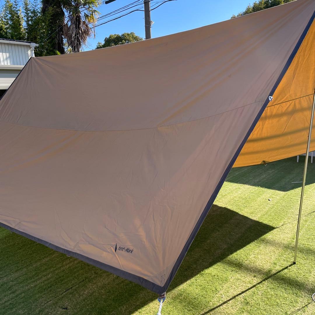 美品 tent-Mark DESIGNS　焚火タープ TC マルチコネクトレクタ