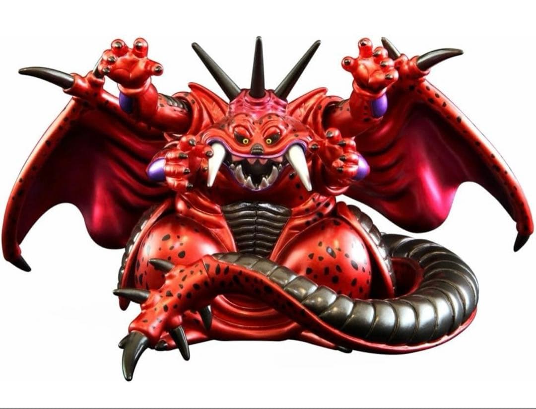 【未開封】ドラクエ ソフビモンスター 限定メタリック ミルドラース