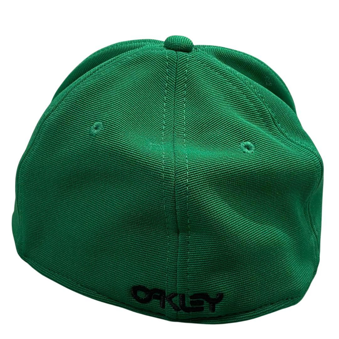 オークリー OAKLEY 刺繍 キャップ グリーン L/XL ゴルフ カエル