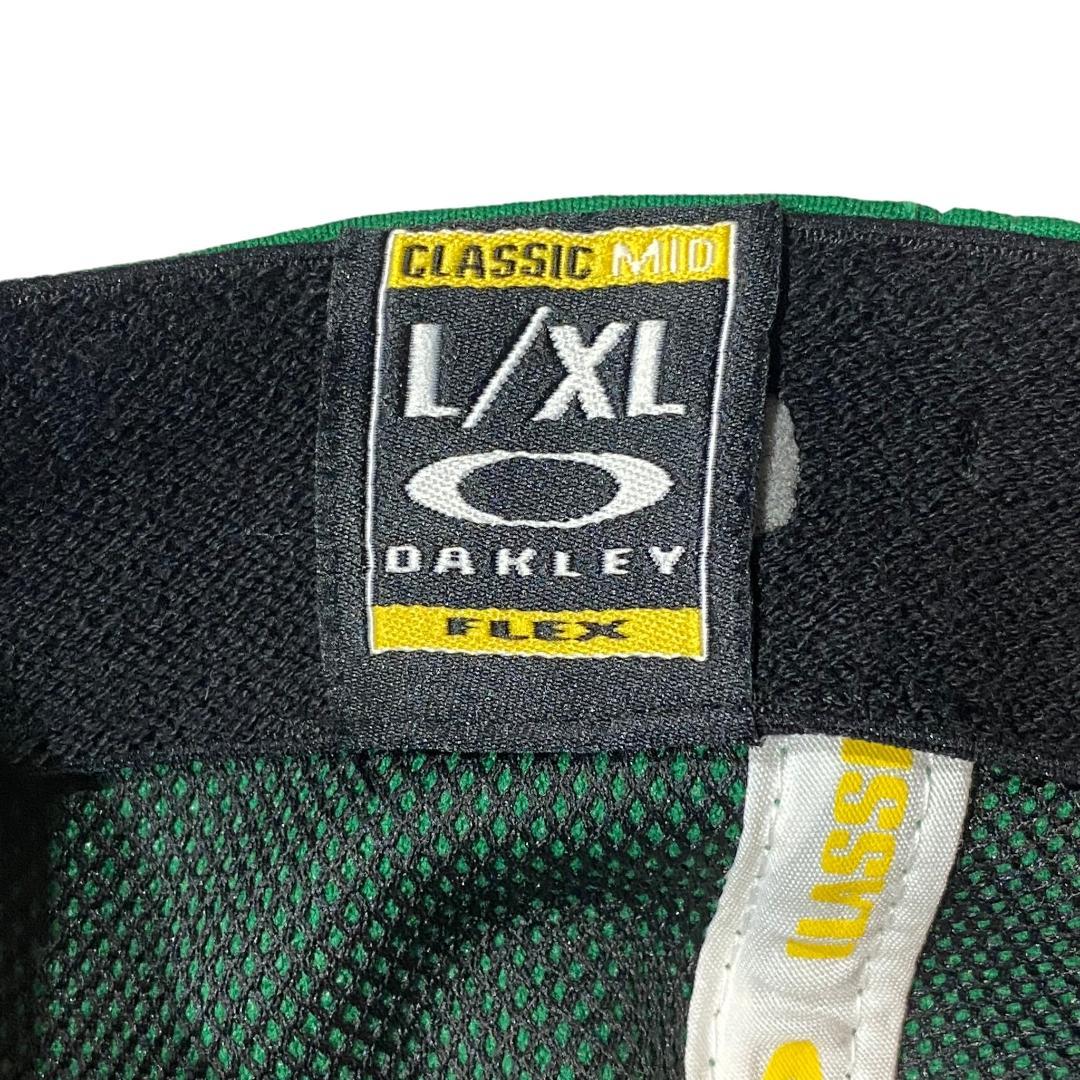 オークリー OAKLEY 刺繍 キャップ グリーン L/XL ゴルフ カエル