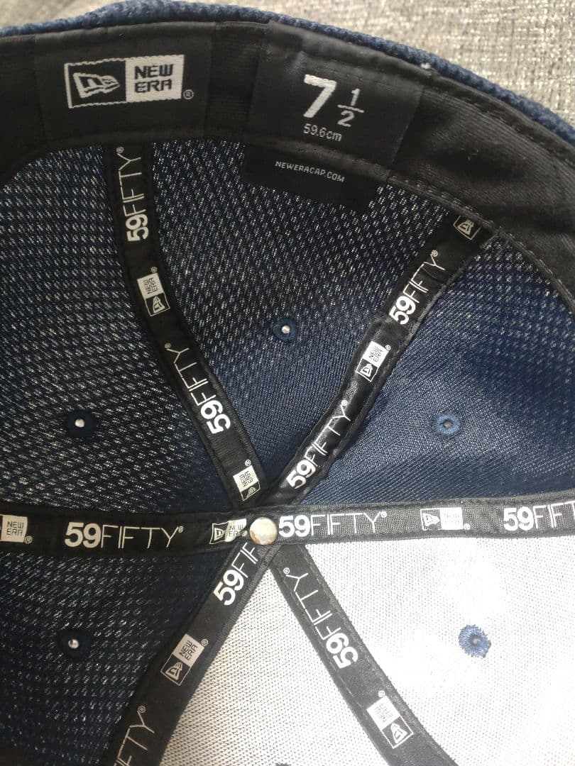 ダイワ　ニューエラ　59fifty メッシュキャップ ネイビー