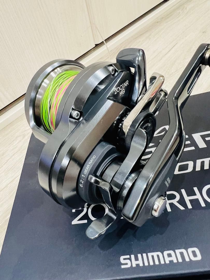 SHIMANO オシアジガーＦカスタム　2001NRHG左巻き用