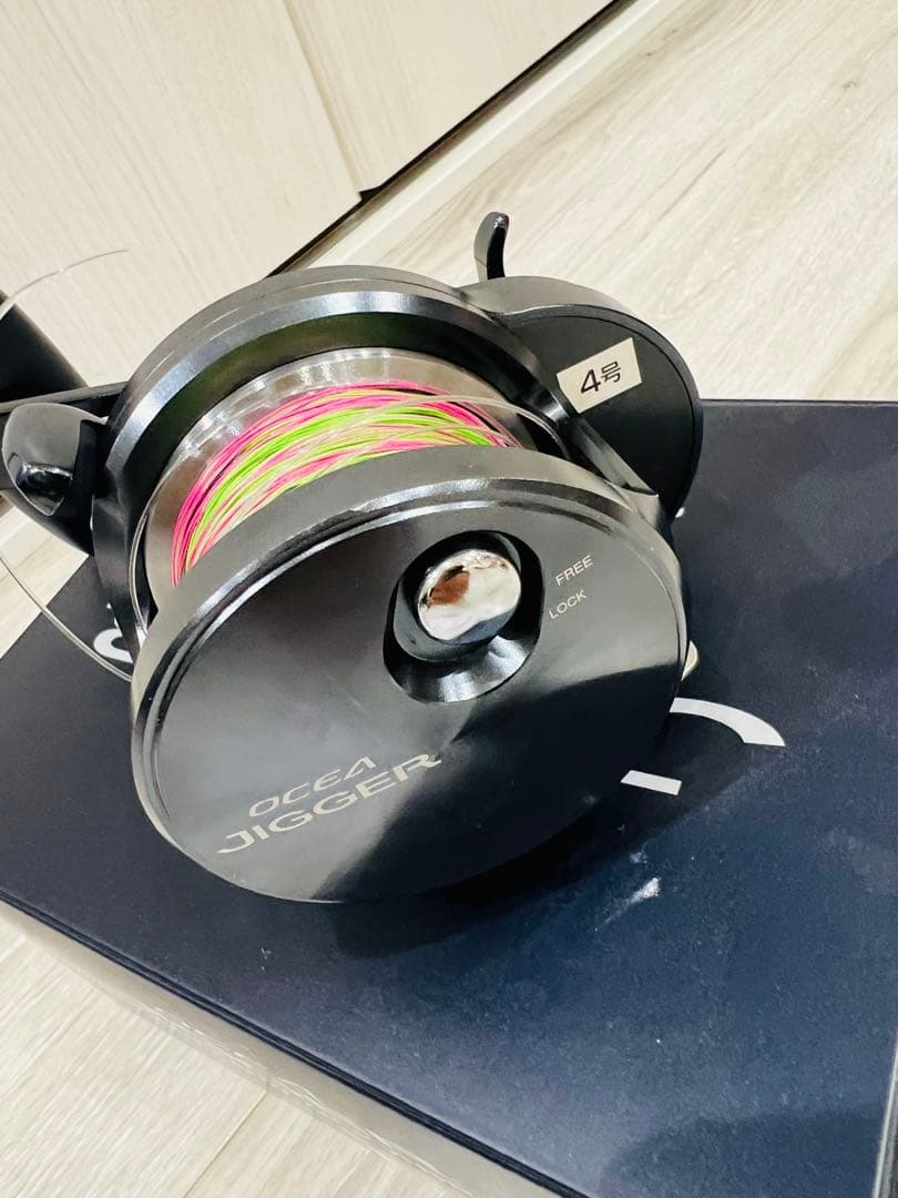 SHIMANO オシアジガーＦカスタム　2001NRHG左巻き用