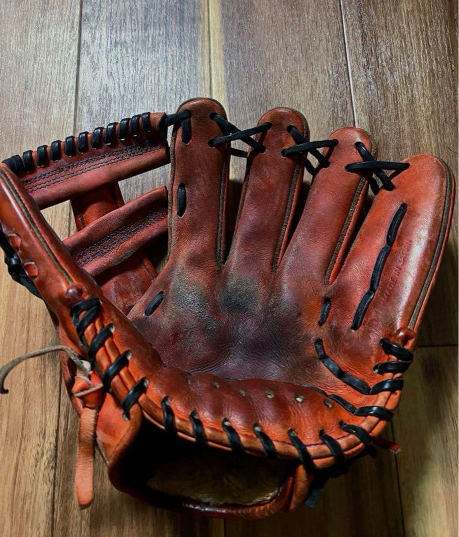 野球 SSKプロエッジ内野手用硬式グローブ 赤