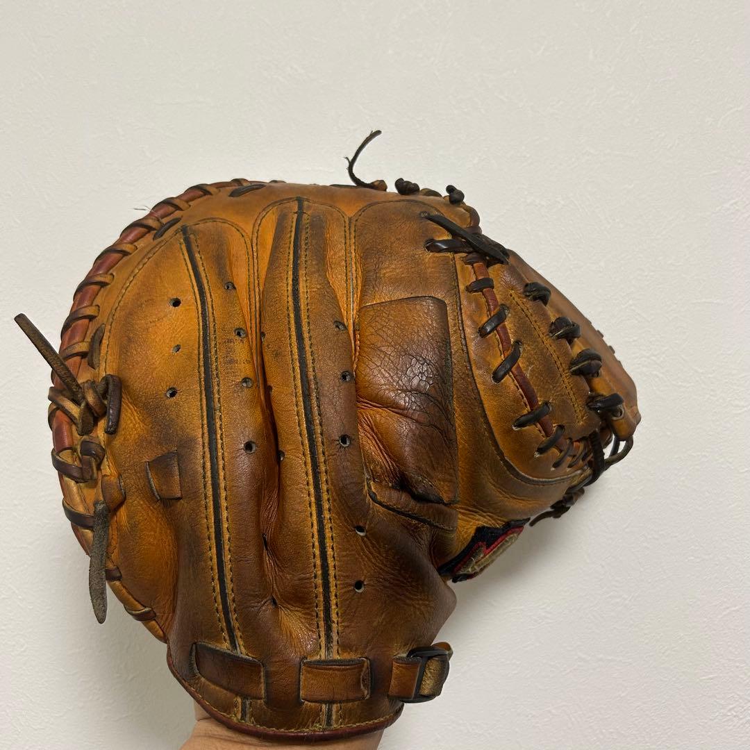 硬式 キャッチャーミット 浅め　HATAKEYAMA 捕手用グローブ 野球