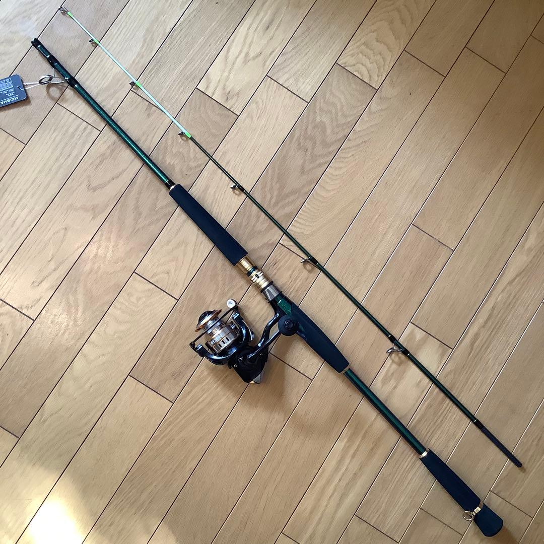 オフショア　1.8mMAX300g 2ピースロッド&スピニングリール5000番